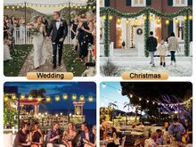 30M LED-valguskett + 6 3M aiavalgusti posti