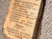 2 miniatuurset saksa–vene sõnaraamatut, 1914