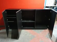 Must kassatagune kapp, 3ne, 230x60x120cm