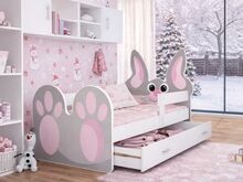 ДЕТСКАЯ КРОВАТЬ 180x80 С ЯЩИКОМ ДЛЯ БЕЛЬЯ + МАТРАС