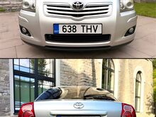 TOYOTA AVENSIS /FACELIFT/AVARIIVABA/ROOSTEVABA