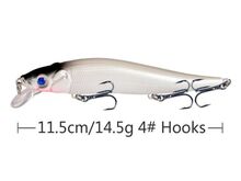 Воблеры Minnow 5шт, 11.5см, 14.5г