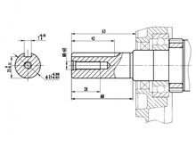 Bensiinimootor Weima WM177F-S 25mm