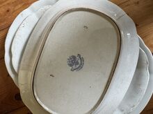 6 antiikset M. S. Kuznetsovi serveerimisvaagnat