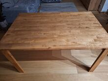 Täispuidust söögilaud 140x90 cm