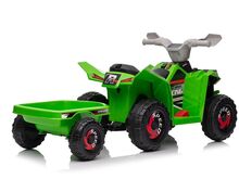Laste elektriline ATV haagisega