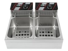 ФРИТЮРНИЦА 12Л (2*6Л) 5000ВТ (2*2500ВТ), новая