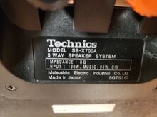 Technics SB-X700A HiFi Loudspeaker System