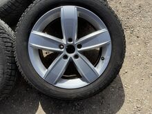 VW оригинальные 17-дюймовые литые диски с ламельной рези