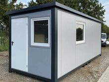 6×2.40 m container + WC, shower and kitchen