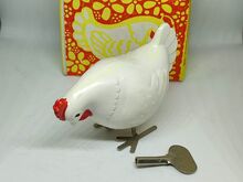 Valge üleskeeratav nokkiv kana USSR
