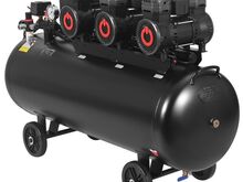 Безмасляный компрессор 200л 3x2200Вт + сепаратор KD4084