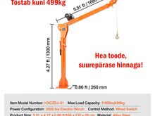 Kompaktne AUTOKRAANA vintsiga (499 kuni 998kg)