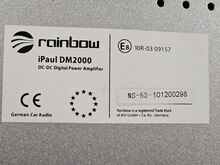 iPaul DM2000 Rainbow iPaul 1000 Watt Amplifier