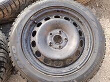 Toyo naastud 205/55/R16  koos 5x112 plekkveljega