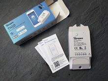Sonoff TH10 WiFi-lüliti, temp/niiskus