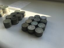 Шведские серебряные монеты 320 шт., 520 г серебра 999 пробы