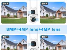 VALVEKAAMERA 8MP 4K PTZ Wifi Camera+128GB card