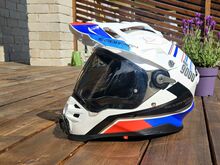 Шлем Scorpion ADF-9000 Air, Desert White/Blue