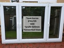 Kasutatud PVC aknad/ rõduuksed