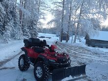 Lumetõrje ATV-ga (Tartumaal)