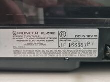 VINÜÜLIMÄNGIJA   PIONEER  PL- Z 82