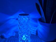 Puutetundlik LED kristall-lamp