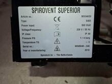 MÜÜA SPIROVENT SUPERIOR S400 VAAKUMDEGASEERIJA