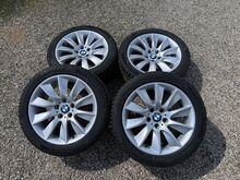 Оригинальные 18-дюймовые литые диски BMW с шипованной ре�