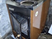 Vähe asutatud keskkütteahi Kalvis 4CMN + vasktorud