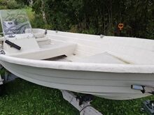 Mootorpaat Korento M 400,Honda15,treiler.