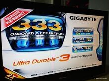 USED 1PC GIGABYTE GA-EX58-UD5 X58, POWER-850W, i7