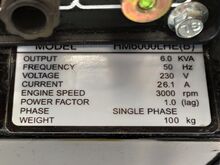 Suptec diiselgeneraator SUPTEC HM6000LHE 220V