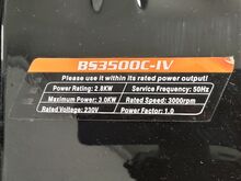 Astor Bensiinigeneraator ASTOR BS-3500 Cu 220V