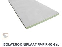 TASUTA Finnfoam FF-PIR 40 GYL