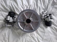 Mopeedauto Ligier pidurisadulad-tagavariaator