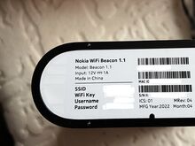 Nokia FastMile 5G väliruuter + Nokia Beacon 1.1 si