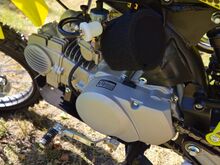 CRZ 150 BW pit bike mootorratas (15 HP)