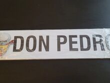 Uus Hispaania auto numbrimärk silt Don Pedro