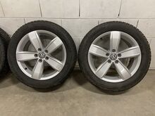 17" Volkswageni veljed 5x112 koos rehvidega