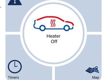 Volkswagen Touareg Рестайлинг, Webasto через приложение