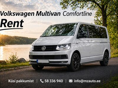 Volkswagen väikebusside rent algusega Tartust