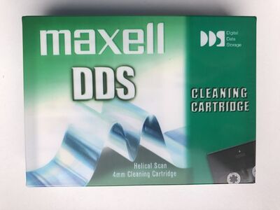Maxell DAT / DDS HS Helical 4mm puhastuskassett