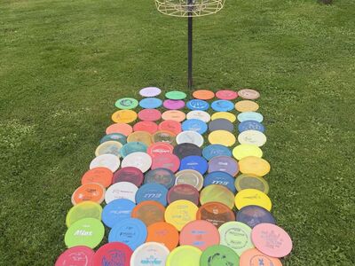 Discgolfi korv +75 ketast