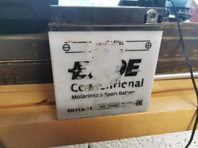 Mootorratta Aku 6v - 11ah