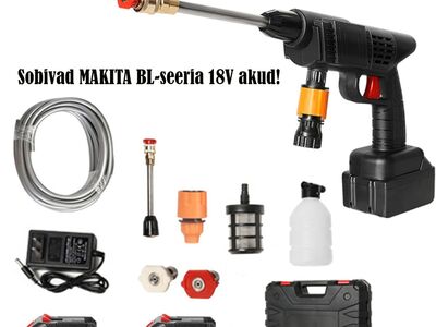 Aku SURVEPESUR (sobivad 18V Makita akud) + 2 akut