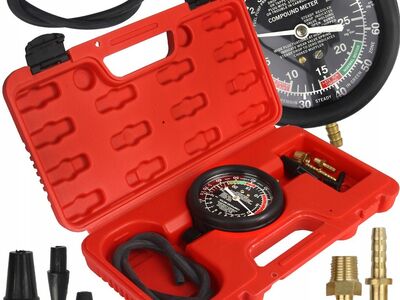 Vaakumi- ja survetester 0-1kg/cm2