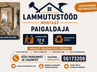 Lammutustööd