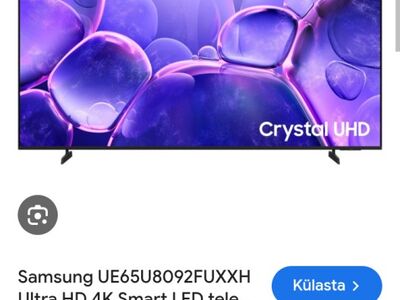Samsung 65 tolli telekas
