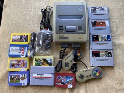 Игровая приставка Super Nintendo SNES